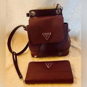 Guess Cordelia Convertible Backpack & Guess Cordelia Zip Around Wallet GUESS CORDELIA CONVERTIBLE BACKPACK UNBOXING - YouTube main image 3